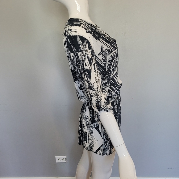 Twelfth Street by Cynthia Vincent Cathedral Print Mini Dress, VGUC, Size S - Picture 2 of 9